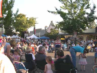 the dance square